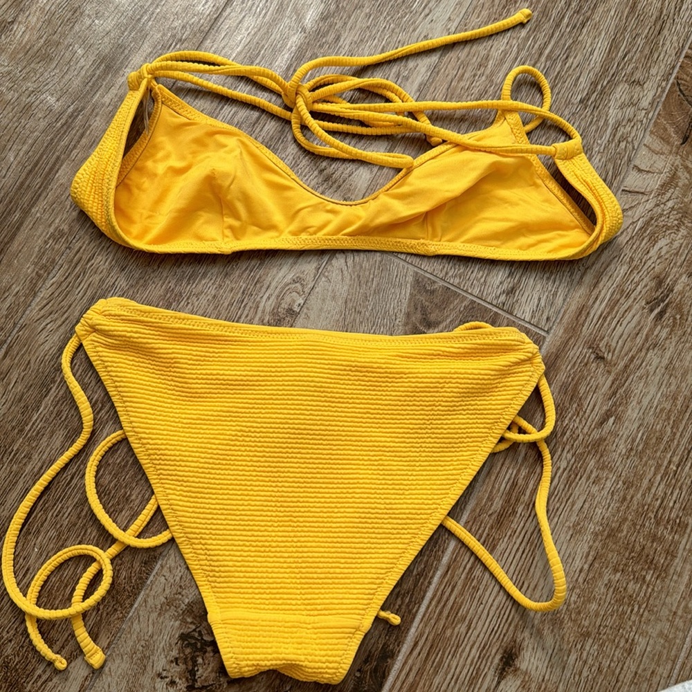Out From Under Ribbed Bikini - Picture 2 of 4